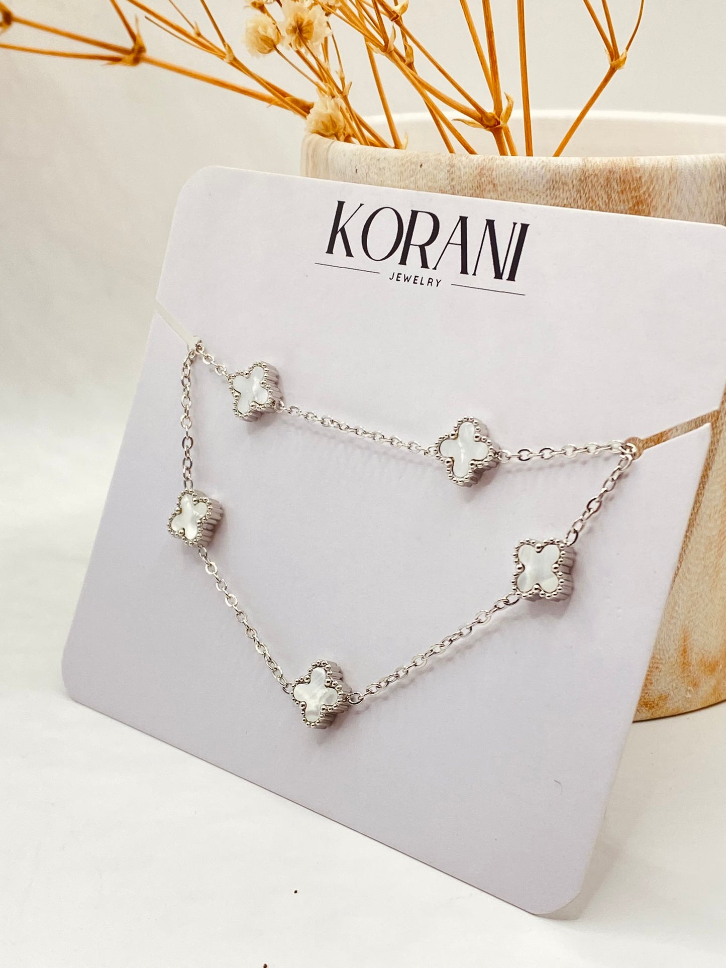COLLAR VAN CLEEF WHITE