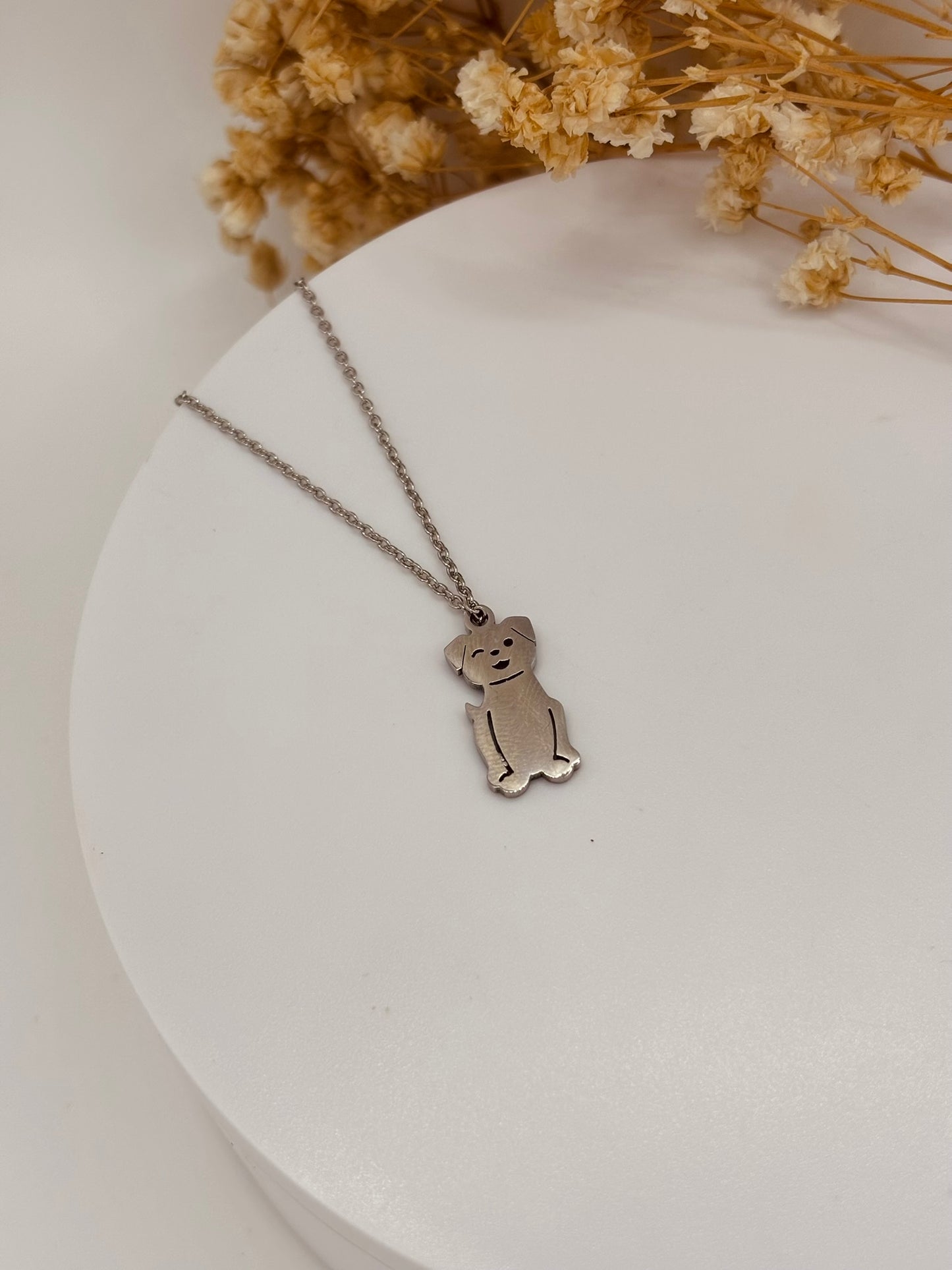 COLLAR SILUETA PERRITO