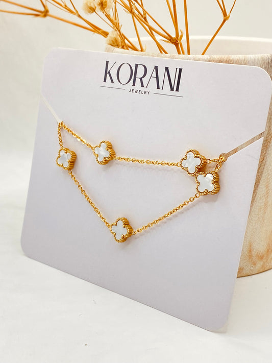 COLLAR VAN CLEEF WHITE