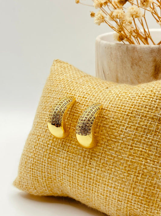 BORRADOR ARETE CHUNKY GOTA CON PEDRERIA