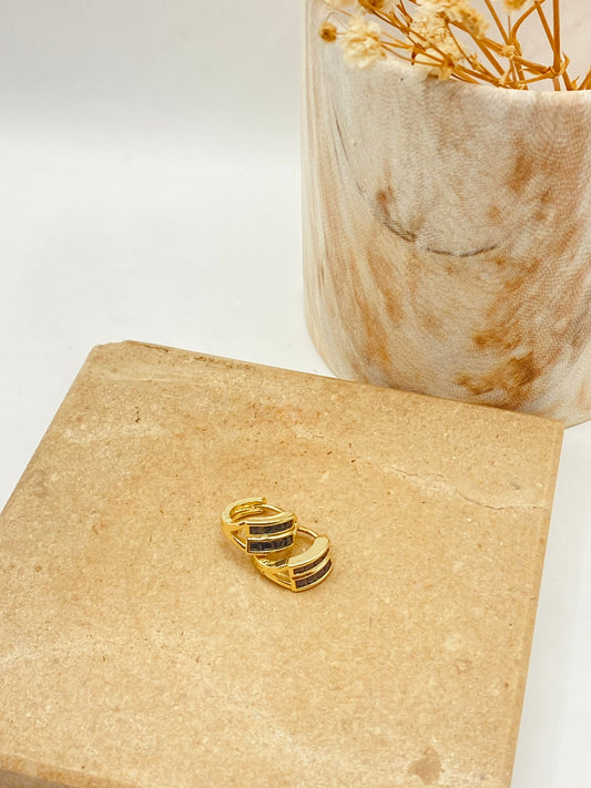 ARETE HOOP BIANCA